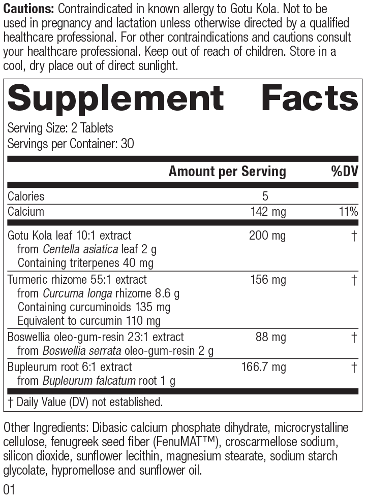 NeuroRegenex Nutrients and Ingredients