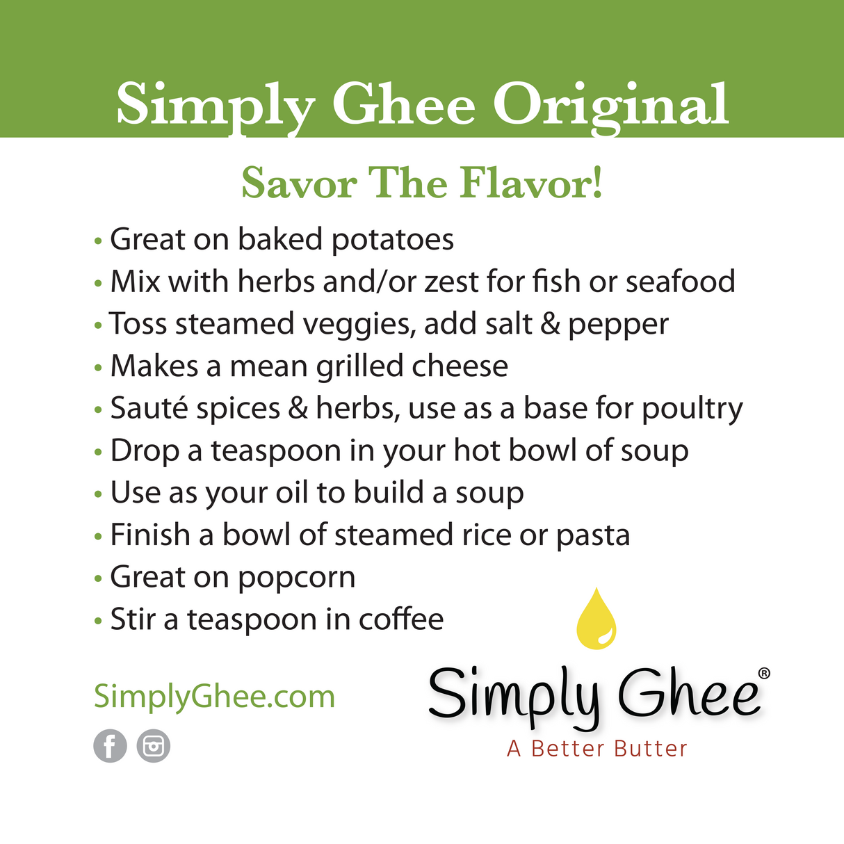 A2 Grassfed Non-GMO Ghee 16oz - Case of 12